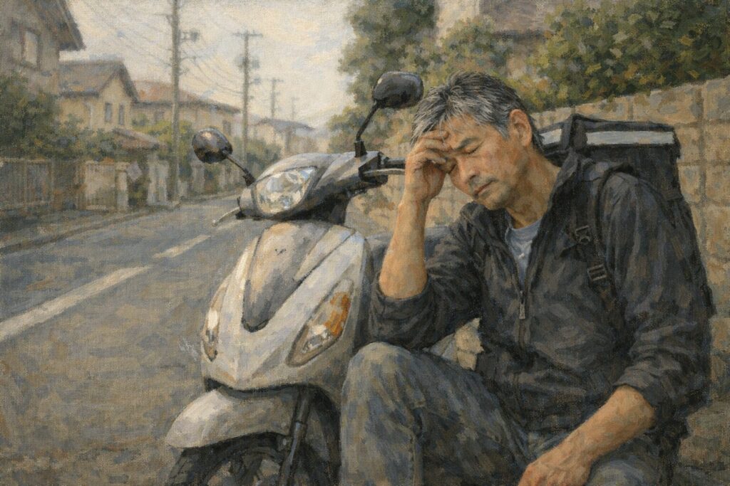 Uber Eats50代はきつい